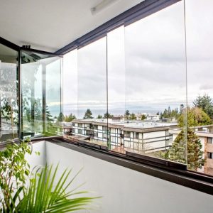 Glass balcony